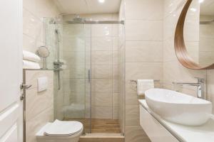 Kúpeľňa v ubytovaní Pellegrini Luxury Rooms
