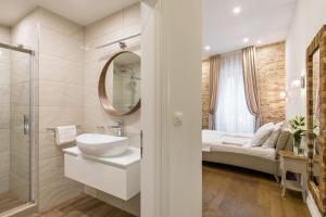 Kúpeľňa v ubytovaní Pellegrini Luxury Rooms