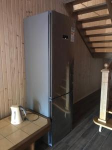 Kuchyň nebo kuchyňský kout v ubytování Hotel Novoe Shale