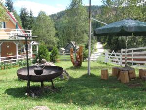 Zahrada ubytování Podina Guest House