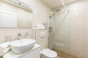 Kúpeľňa v ubytovaní Pellegrini Luxury Rooms