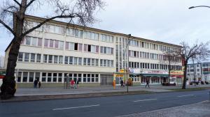 Budova, kde se hostel nachází