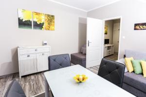 Posezení v ubytování GÁRDI APARTMAN