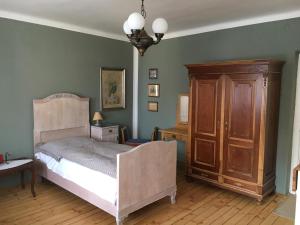 Postel nebo postele na pokoji v ubytování Penzion Leticia