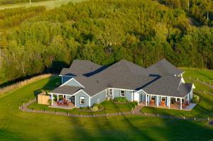 Budova, kde se prázdninový dům nachází