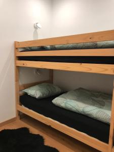 a couple of bunk beds in a room at Appartement Familie Willems Winterberg 3 in Winterberg