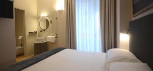 Koupelna v ubytování Albergo Centrale