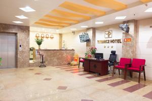 Vstupní hala nebo recepce v ubytování Titanic 2 Hotel