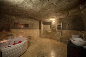 Koupelna v ubytování Kapadokya Ihlara Konaklari & Caves