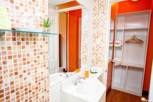 Um banheiro em Lima Wari Hotel Boutique