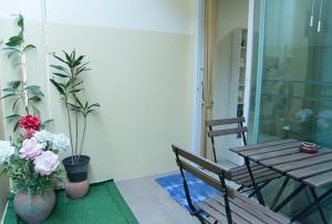 Balkón nebo terasa v ubytování Lotus Suite Hua Hin