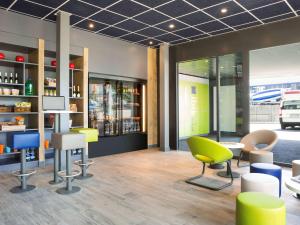 Istumisnurk majutusasutuses ibis budget Fribourg