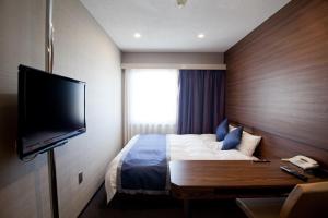 TV a/nebo společenská místnost v ubytování Hotel Il Credo Gifu + 30 fotografií