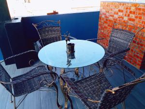 Istumisnurk majutusasutuses Fangliao Chun Lai Homestay