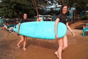 Hosté ubytování Lucky's Surf Camp