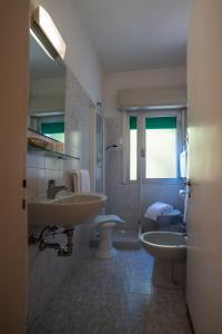 Koupelna v ubytování Hotel Sayonara