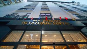a building with a sign that reads my dream islander hotel at My Dream Istanbul Hotel in Istanbul