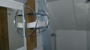 A bathroom at Duna Dráva Vendégház