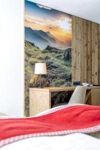 Postel nebo postele na pokoji v ubytování Hotel Schörhof