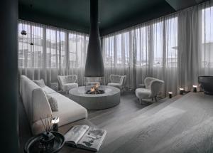 Setusvæði á Hotel Weisses Roessl