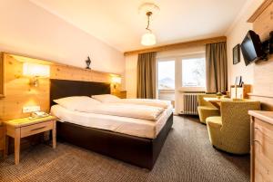 Postelja oz. postelje v sobi nastanitve Hotel Garni Entstrasser