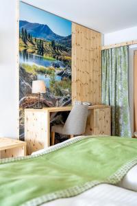 Postel nebo postele na pokoji v ubytování Hotel Schörhof