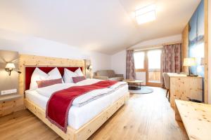 Postel nebo postele na pokoji v ubytování Hotel Schörhof