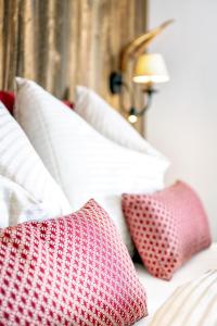 Postel nebo postele na pokoji v ubytování Hotel Schörhof