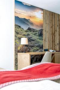 Postel nebo postele na pokoji v ubytování Hotel Schörhof