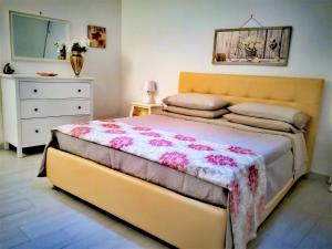Llit o llits en una habitació de B e B La Fontana del Carmine