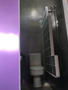 Uma casa de banho em Crash Pad Adventure Hostel