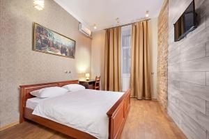 TV a/nebo společenská místnost v ubytování Cossacks Hostel