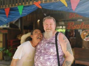Os clientes hospedados em PP Red Tuna Hut
