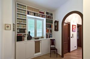 Knihovna v bed and breakfast