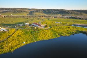 Letecký snímek ubytování Casa Rural Cruces de Caminos