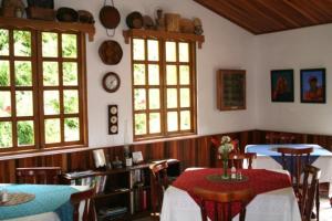 Restaurace v ubytování Cielito Sur Bed & Breakfast Inn