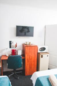 Μια τηλεόραση ή/και κέντρο ψυχαγωγίας στο Ferndale Lodge