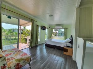 Voodi või voodid majutusasutuse Phalagoon Resort toas