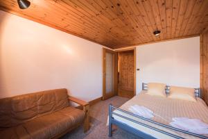 Postel nebo postele na pokoji v ubytování Chalet Bergwelt - Panoramic view