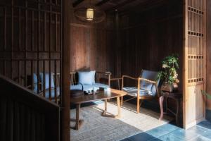 Posezení v ubytování Huanghsan SU House