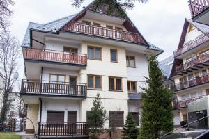 Budynek, w którym mieści się apartament