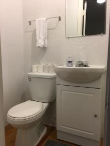 Koupelna v ubytování Hotel Mini Inc
