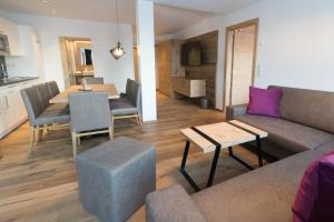 Posezení v ubytování Suites Nauders by mein Almhof Superior