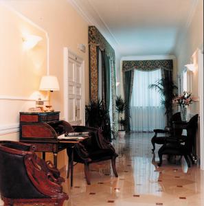 Istumisnurk majutusasutuses Hotel Cellini