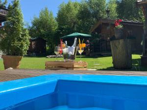 Bazén v ubytovaní Serviced Apartments VILLA LICHT alebo v jeho blízkosti