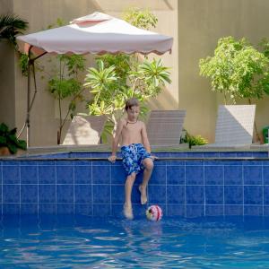 Bassein majutusasutuses Tuk Tuk Hostel Negombo või selle lähedal