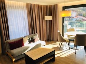 Posteľ alebo postele v izbe v ubytovaní Szczyrk-Art Apartments + 37 fotografií