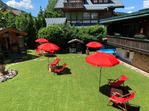 Vonkajšia záhrada v ubytovaní Serviced Apartments VILLA LICHT
