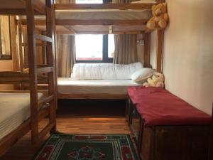Cama ou camas em um quarto em Birds Nest Hostel