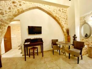 TV a/nebo společenská místnost v ubytování Boutique Hotel Del Doge